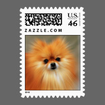Pomeranian postage by beverlytazangel Pomeranian postage