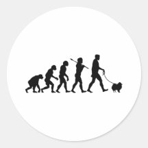 Pomeranian Round Sticker