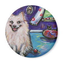 Pomeranian Smile magnets