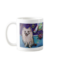 Pomeranian Smile mugs