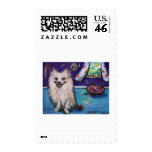 Pomeranian Smile postage