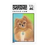 Pomeranian stamp