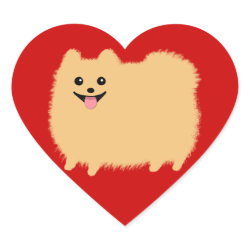 Pomeranian sticker