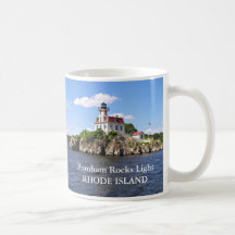 Pomham Rocks Light, Rhode Island Mug