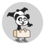 This is a cute shirt for pommel horse and gymnastics fans. Panda is performing a routine on the pommel horse, how cute! This Cute Union Gymnastics Dept shirt makes a cute gift for pommel horse fans and gymnasts!