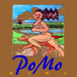PoMo Girl & Dog t-shirts