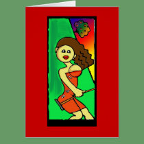 PoMoGirlSwinging! cards