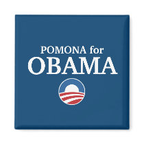 POMONA for Obama custom your city personalized magnets by funnycustomtshirts POMONA for Obama custom your city personalized magnets