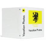 Pomorskie - Pomerania flag with name Vinyl Binders