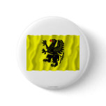 Pomorskie - Pomerania waving flag Pinback Button