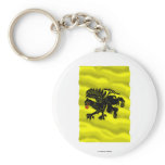 Pomorskie - Pomerania waving flag Keychains