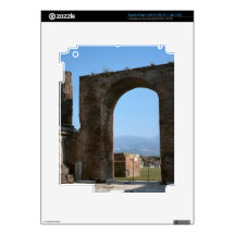 Pompeii, archaeological site iPad 3 decal