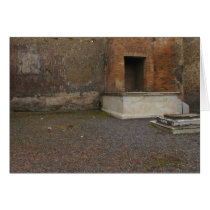 Pompeii- Base of a Column..Relic of Antiquity cards