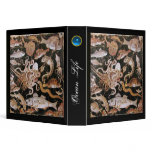 POMPEII COLLECTION / OCEAN - SEA LIFE SCENE VINYL BINDERS