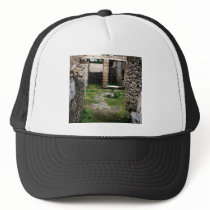 Pompeii - Entrance to an ancient courtyard hats by gothicarts Pompeii - Entrance to an ancient courtyard hats