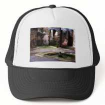 Pompeii - Inner court of ancient Pompeiian house hats by gothicarts Pompeii - Inner court of ancient Pompeiian house hats