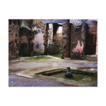 Pompeii - Inner court of ancient Pompeiian house postcards by gothicarts Pompeii - Inner court of ancient Pompeiian house postcards