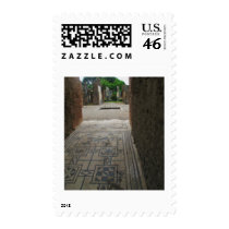 Pompeii Mosaic Floor postage