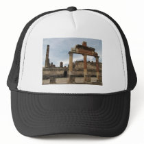 Pompeii - Remaining columns of the Arcade Mesh Hat