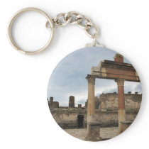 Pompeii - Remaining columns of the Arcade Key Chain