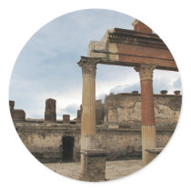 Pompeii - Remaining columns of the Arcade stickers