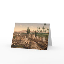 Pompeii, Street of Tombs Note Card