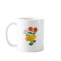 Pompon Chrysanthemums Mugs