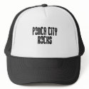 Ponca City Oklahoma Rocks hats