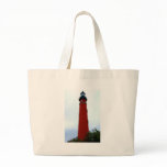 Ponce de Leon Inlet Lighthouse Tote Bags Ponce de Leon Inlet Lighthouse Tote Bags