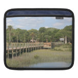 Ponce de Leon park in Florida dock iPad Sleeve