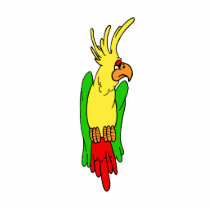 Ponce Parrot photo sculptures