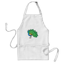 Ponce Peacock aprons