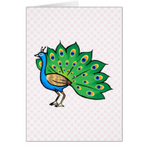 Ponce Peacock cards by BisforBirds Ponce Peacock cards