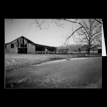 Pond and Barn, Warren County Tennessee cards