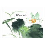 POND LOTUS PEACE l Chinese Brush Painting Art Post Cards