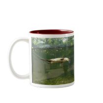 Pond Otters mugs