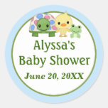 Pond Pals Duck Baby Shower sticker PPL-N#2 turtle