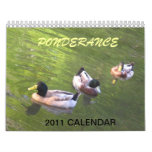 Ponderance ~ DUCK CALENDAR 2011