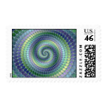 Pondering - Fractal Postage Stamps