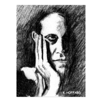 Pondering Man posters