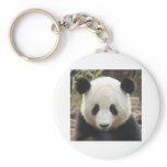 Pondering Panda Keychain