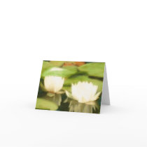 Pondlily Note Card