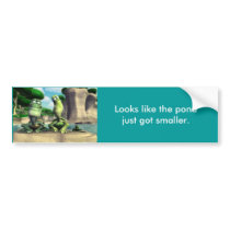 Ponds Away bumper stickers by blitzinkc Ponds Away bumper stickers