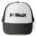 Poned! hats by JBPoned Poned! hats