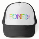 PONED! Hat by vivalalexie PONED! Hat