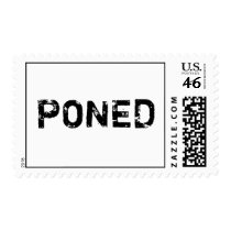 PONED postage