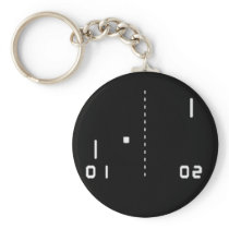 Pong 8 Bit! Key Chain