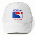 PONG, BEER PONG , CHAMPION hats