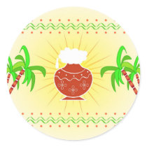 Pongal pot and sugarcane stickers by cycreation Pongal pot and sugarcane stickers