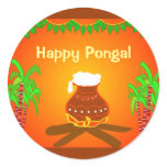 Pongal - South Indian festival Round Sticker